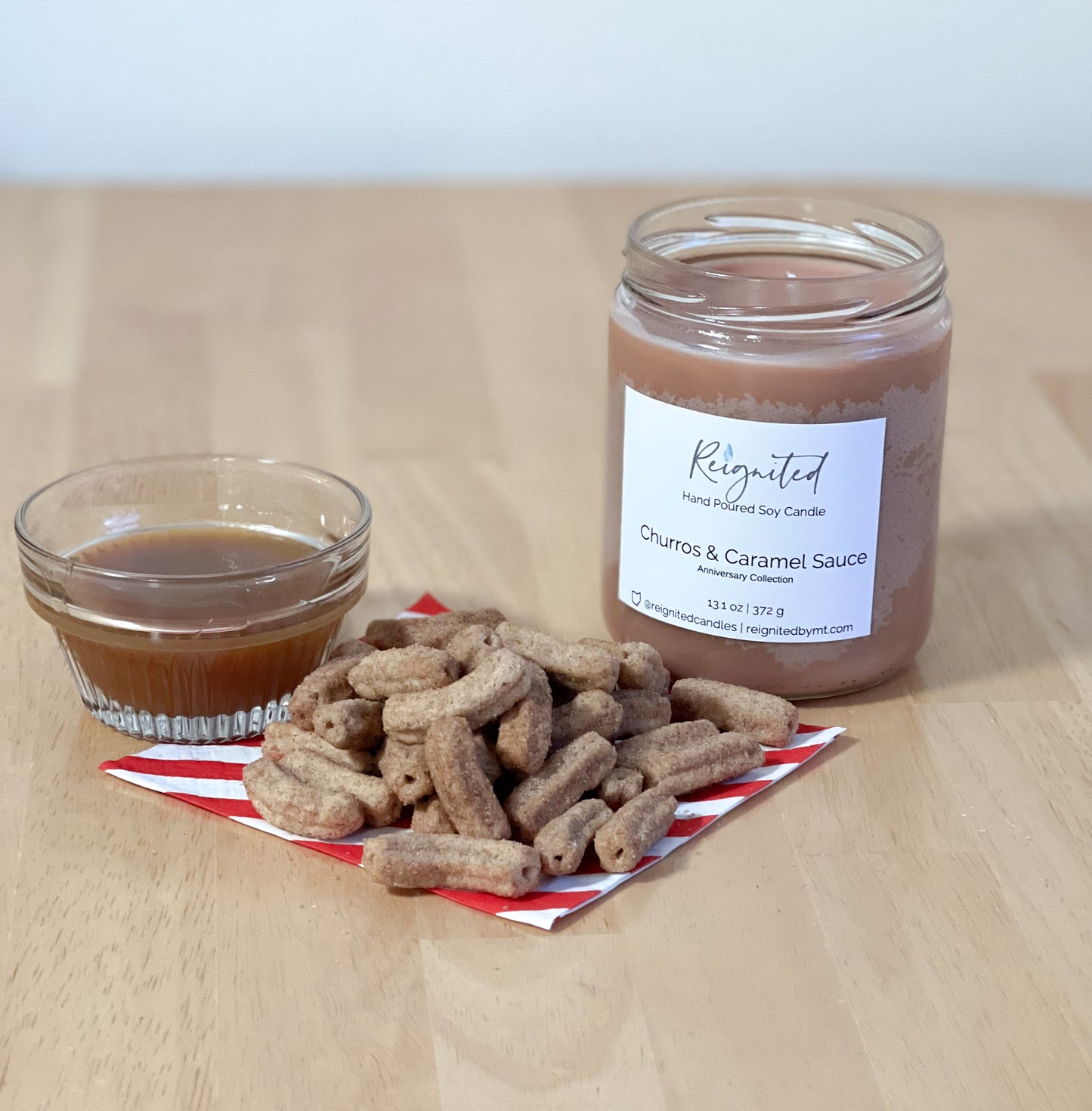 Churro & Caramel Sauce