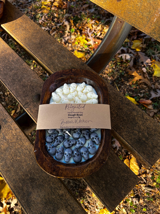 Fall Dough Bowl Candle