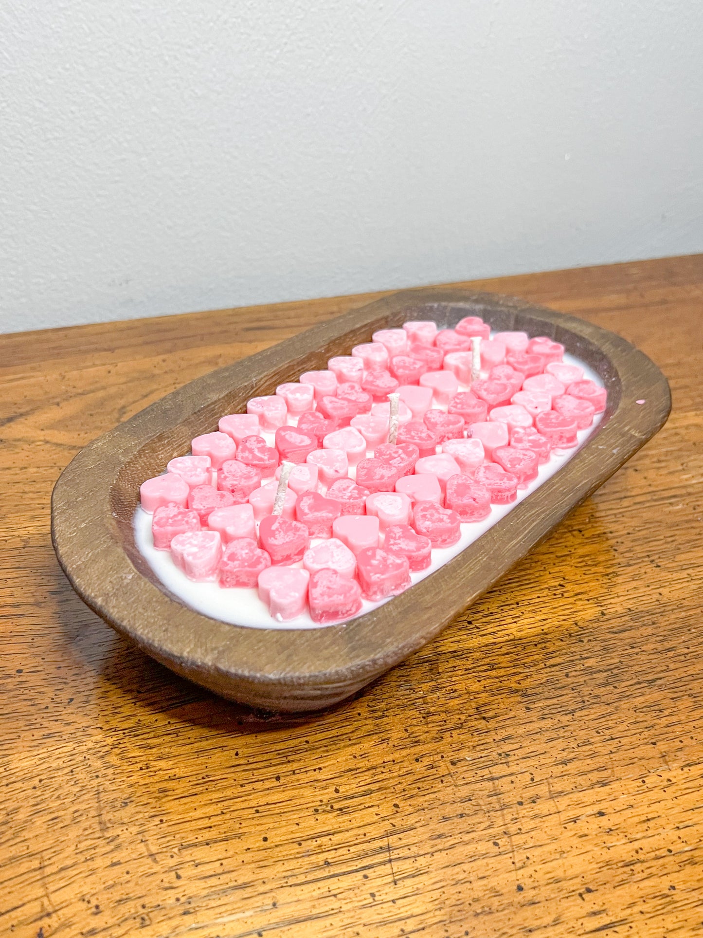 Sweetheart Dough Bowl Candle